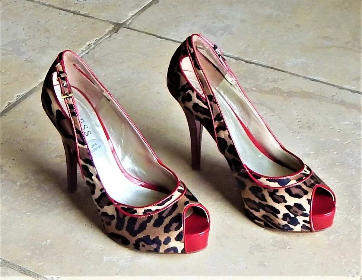 Pair of Ladies Guess Shoes, Size 6 - Image 1