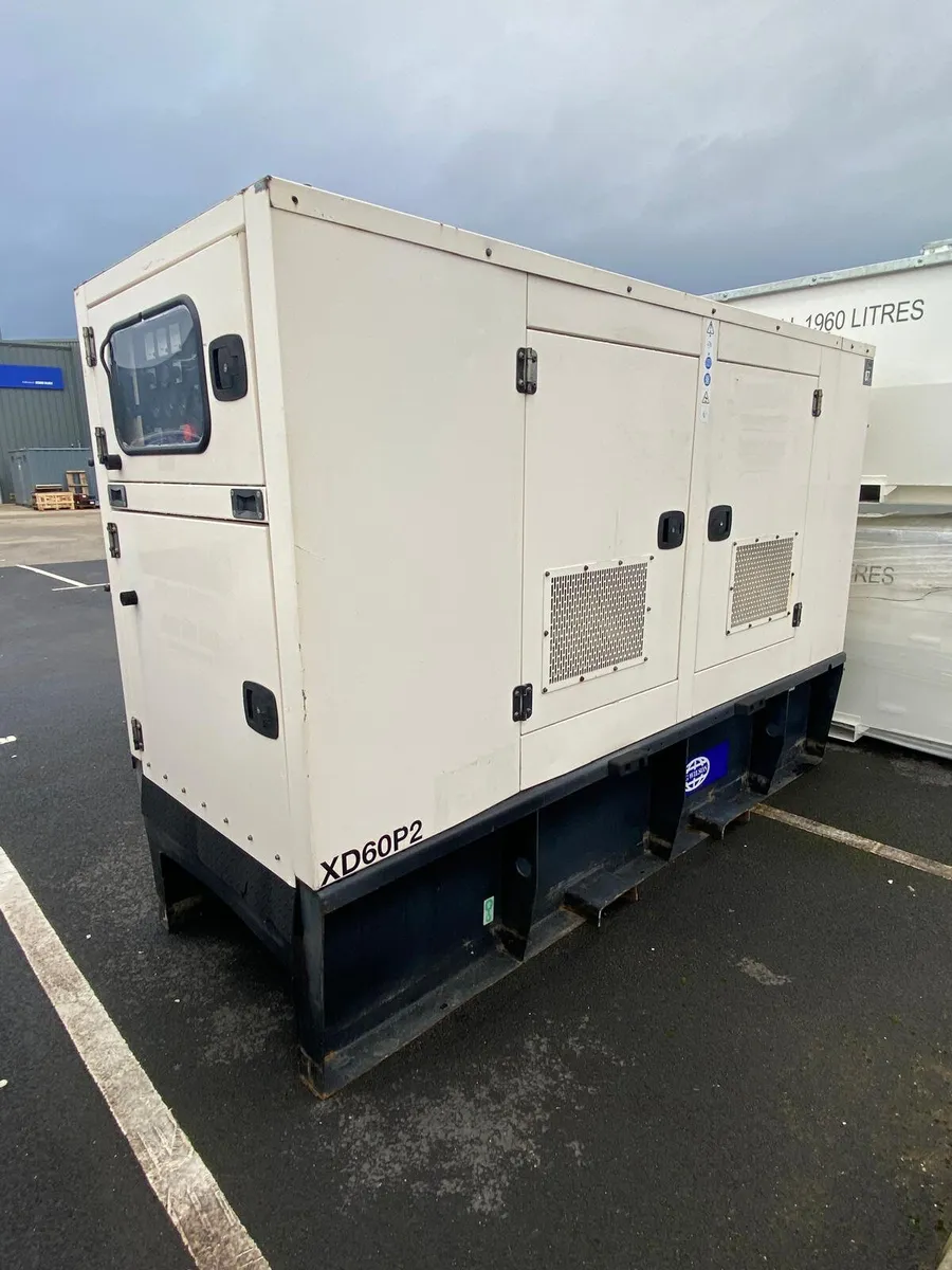 2012 F.G WILSON XD60P2 60KVA 3PH DIESEL GENERATOR - Image 1