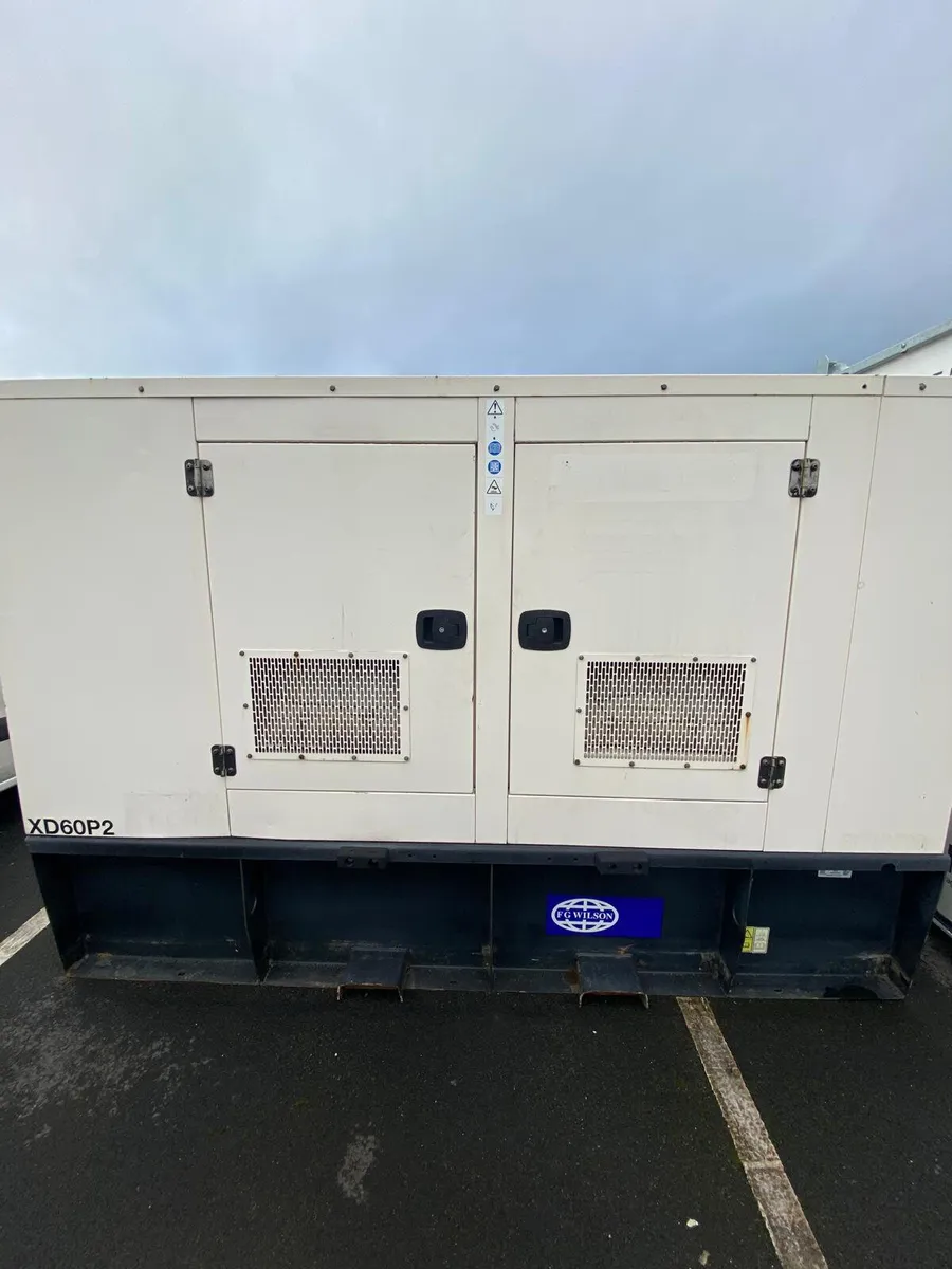 2012 F.G WILSON XD60P2 60KVA 3PH DIESEL GENERATOR - Image 2