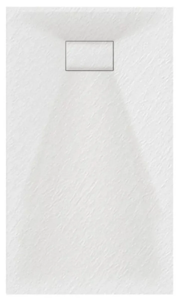 Veloce Uno Tray 800 x 1600mm - White - Image 1