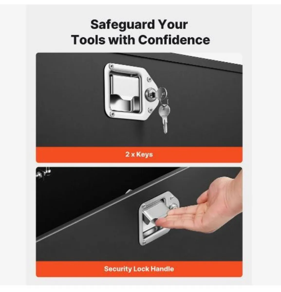 Trailer Tongue Box, 914 x 314 x 305 mm Steel - Image 4