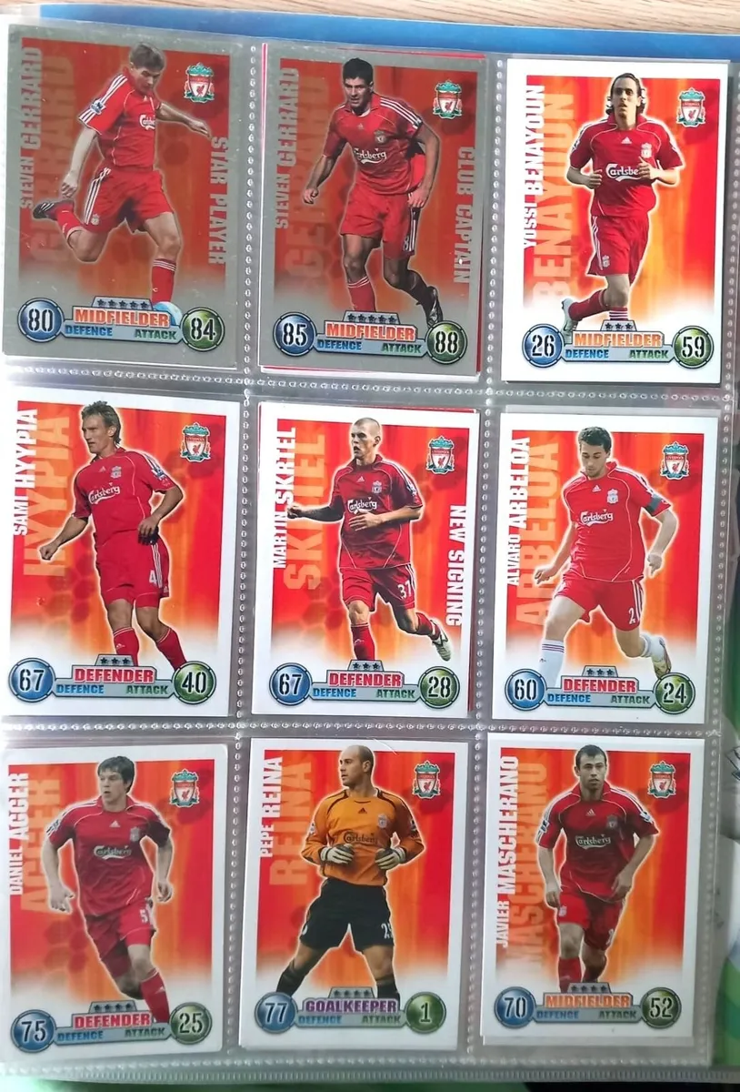 Match Attax - 2007/2008 Collectors Folder & Cards - Image 3