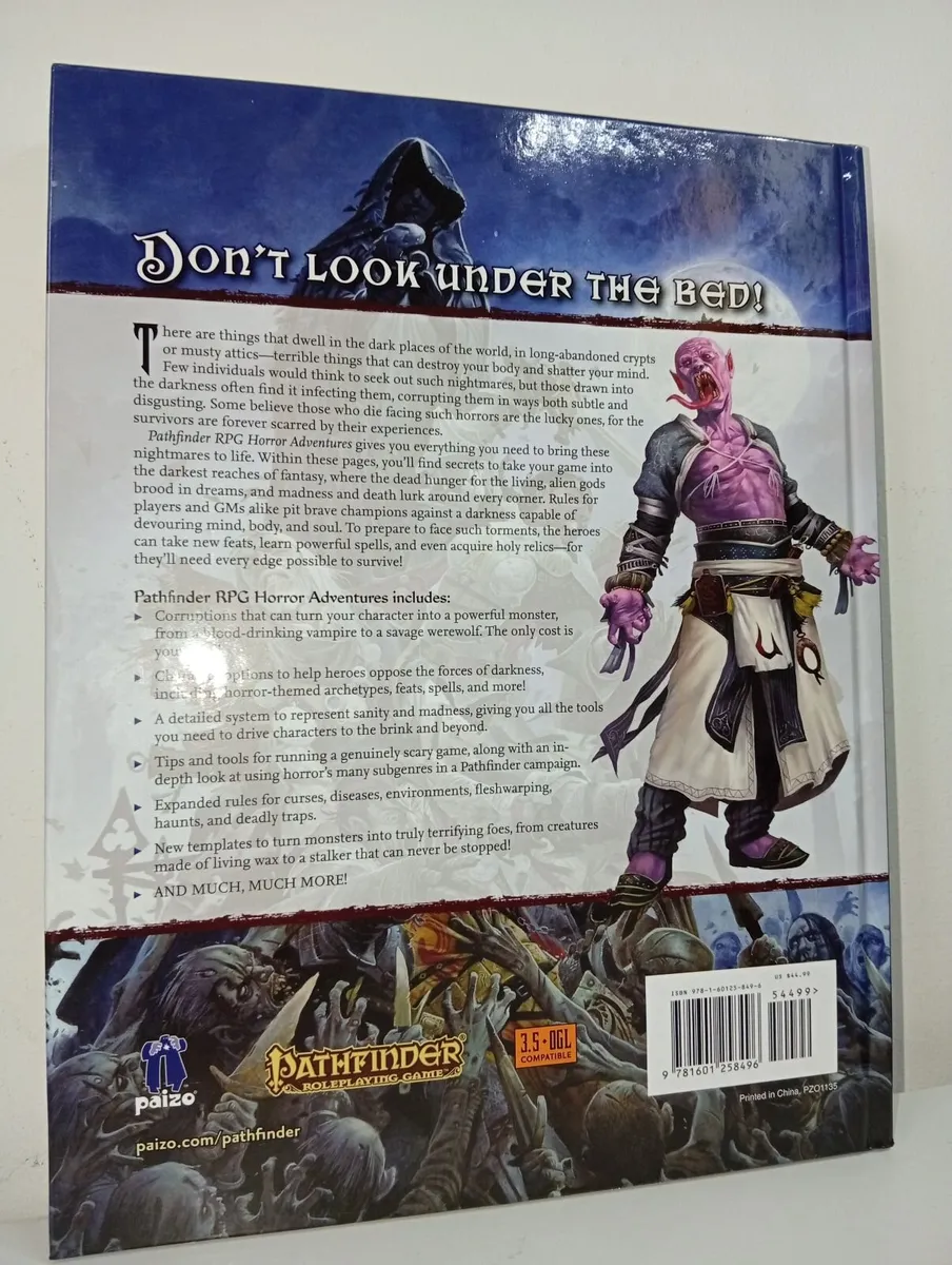 Pathfinder Paizo Rpg Book 2016 Jason Bulmahn 1st e - Image 2