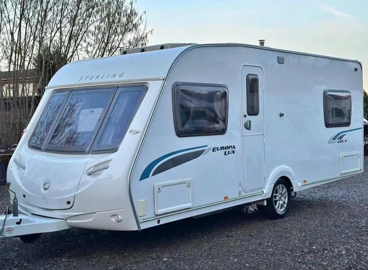 Sterling europa Fixed bed Caravan - Image 1