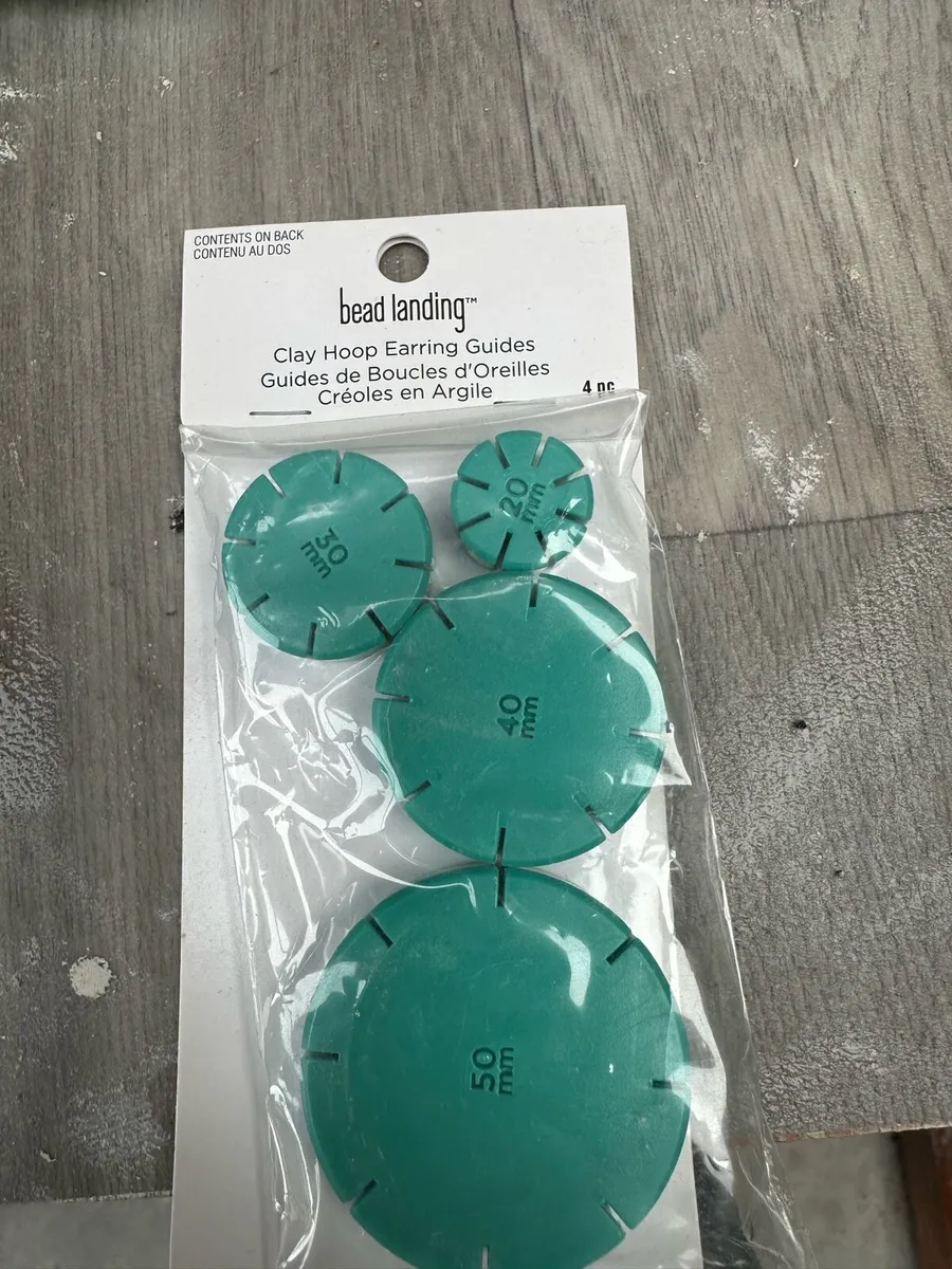 Clay cutters, bead maker and clay hoop guides - Image 4