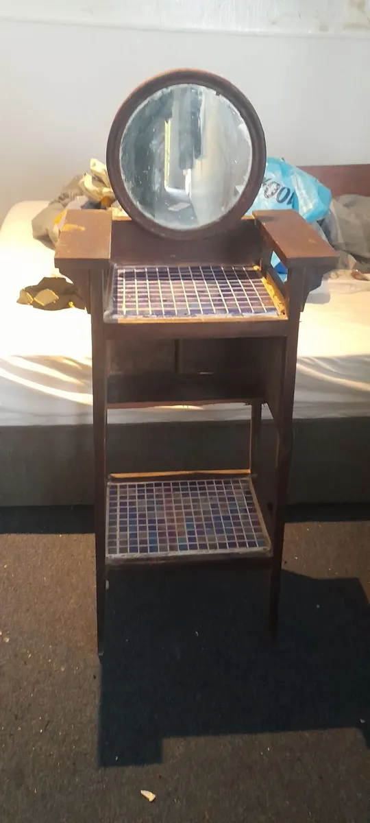 Antiques  barbers cabinet - Image 1