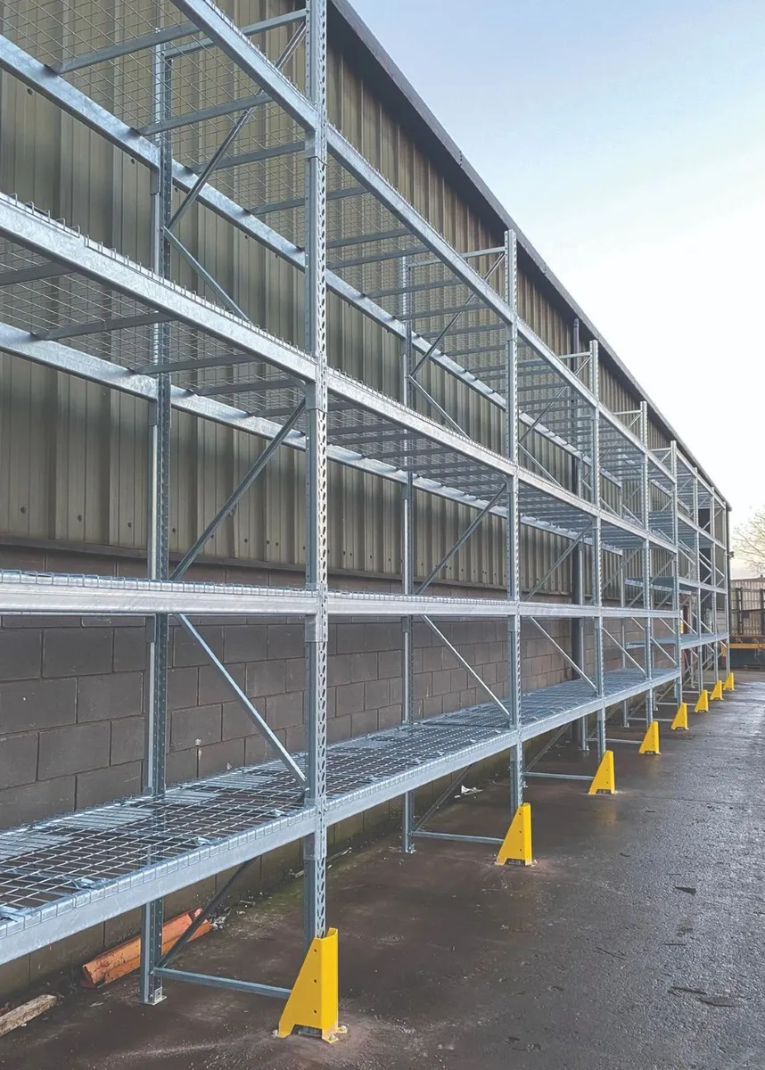 Used Garage Shelving - Image 1