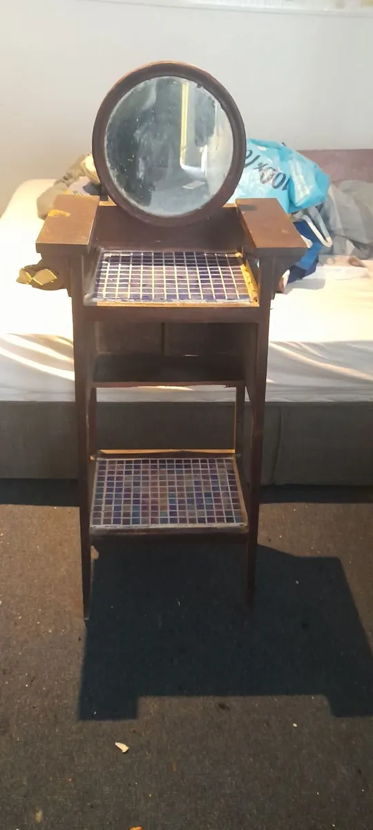 Antiques  barbers cabinet - Image 2