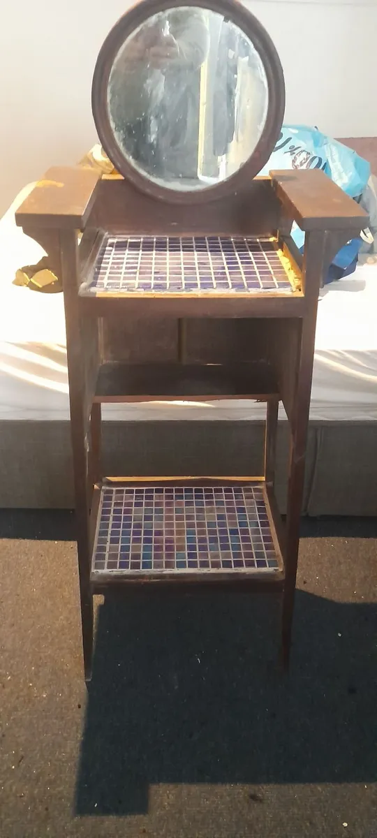 Antiques  barbers cabinet - Image 3