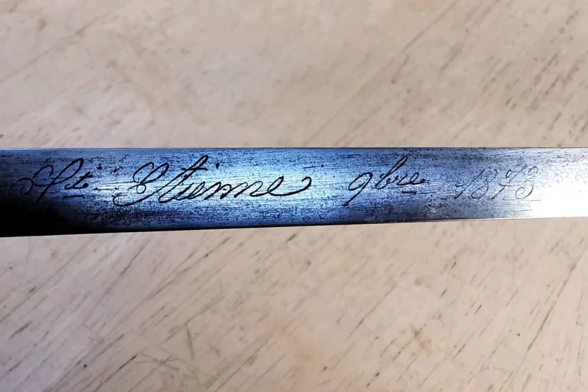 Antique French bayonet - Image 4