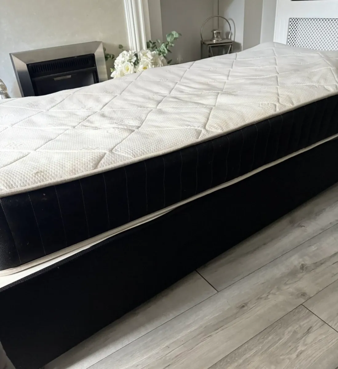 Free Single bed base & mattress - Image 1