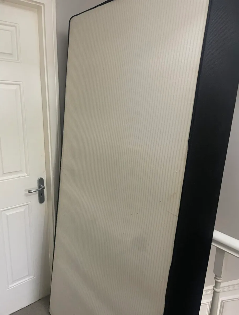 Free Single bed base & mattress - Image 3