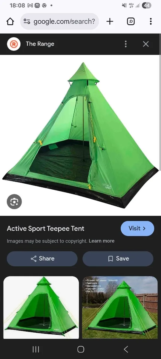 Teepee tent - Image 1