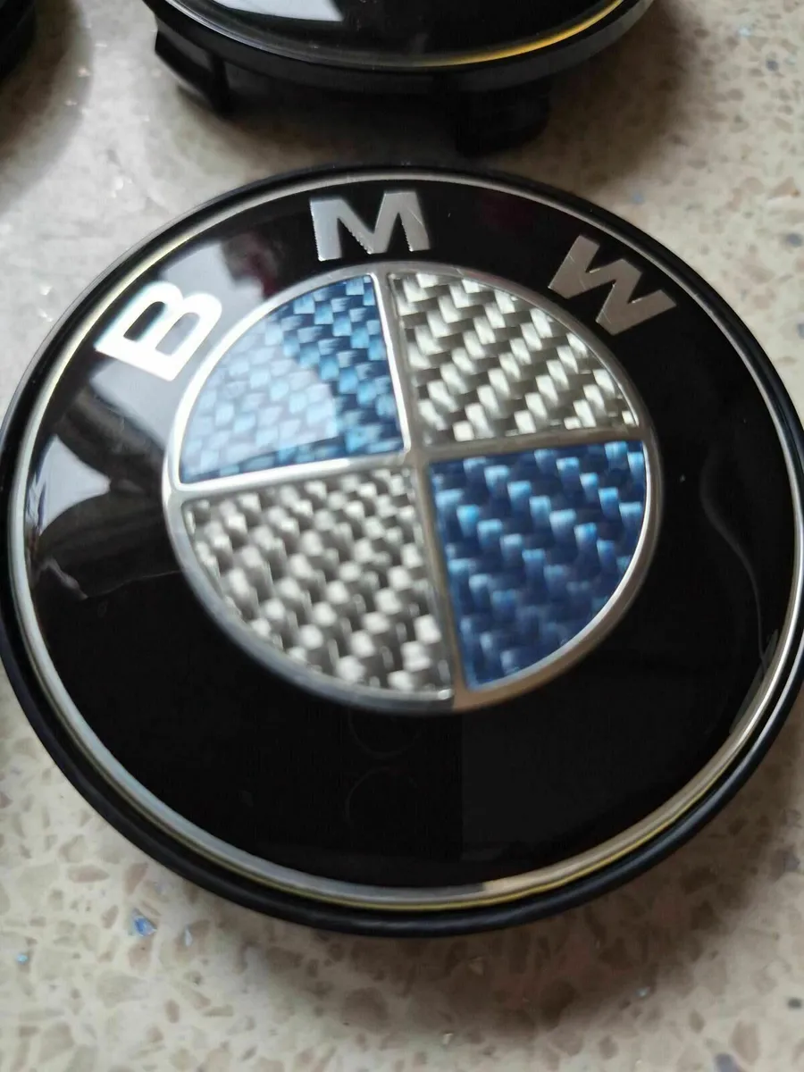 BMW Carbon Fibre Centre Caps - FREE POST - Image 4