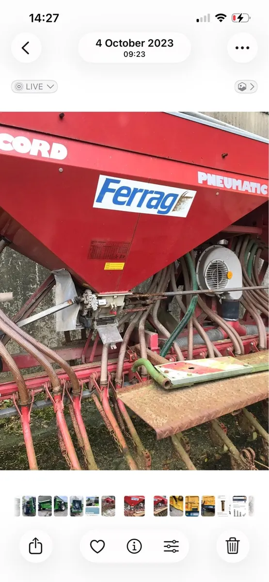 Accord seed drill - Image 2