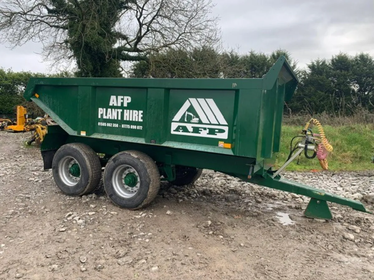 BAILEY 18T DUMP TRAILER, AS NEW - Image 2