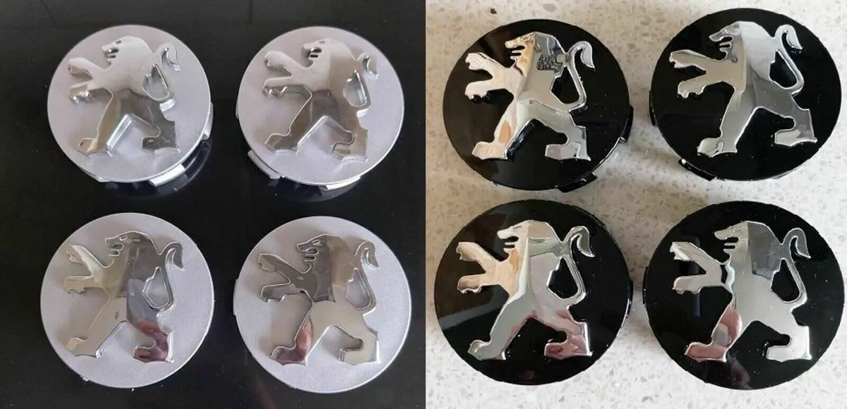 Peugeot Centre Caps - FREE POST - Image 1