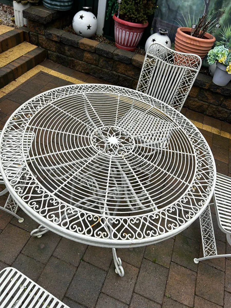 Garden Table and Chairs - Image 2