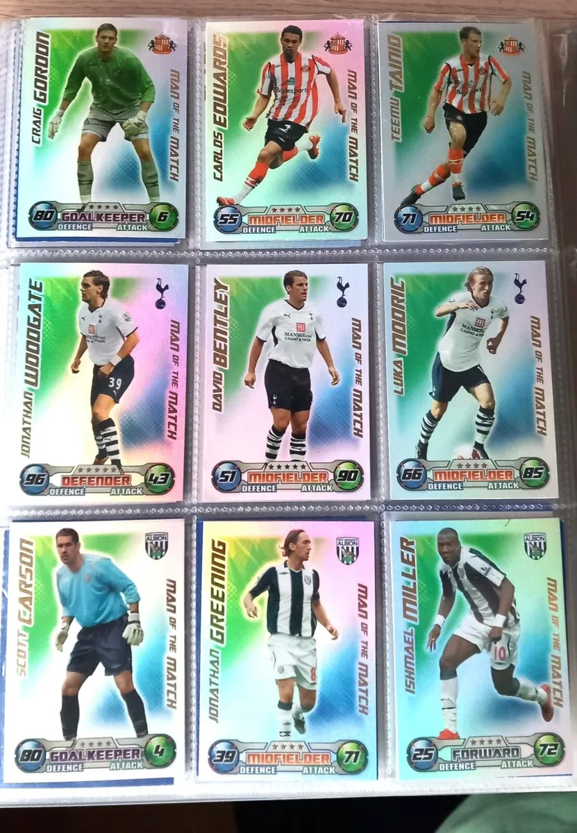 Match Attax - 2008/2009 Collectors Folder & Cards - Image 3
