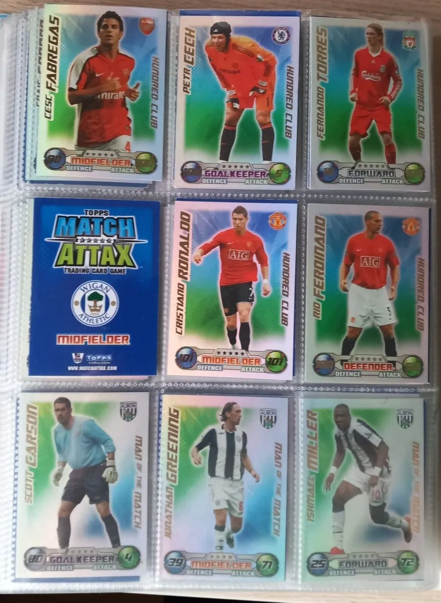 Match Attax - 2008/2009 Collectors Folder & Cards - Image 4