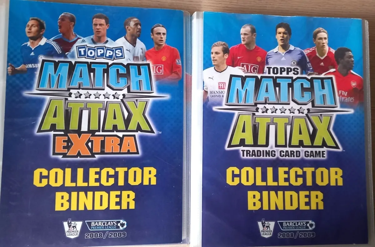Match Attax - 2008/2009 Collectors Folder & Cards - Image 1