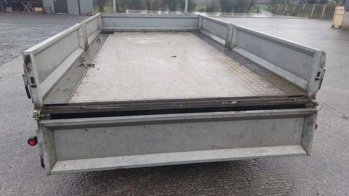 2017 NUGENT dropside builders trailer - Image 2