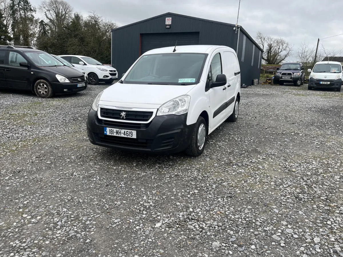 2018 Peugeot partner 3 seater - Image 4