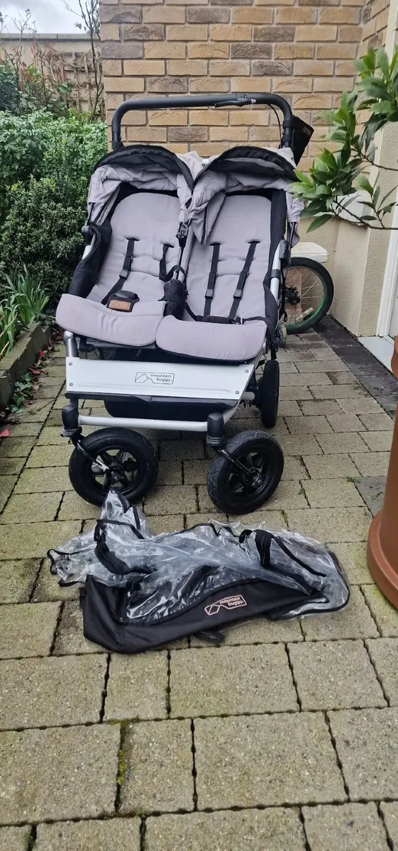 Mountain Buggy Twin Pushchair - Image 1