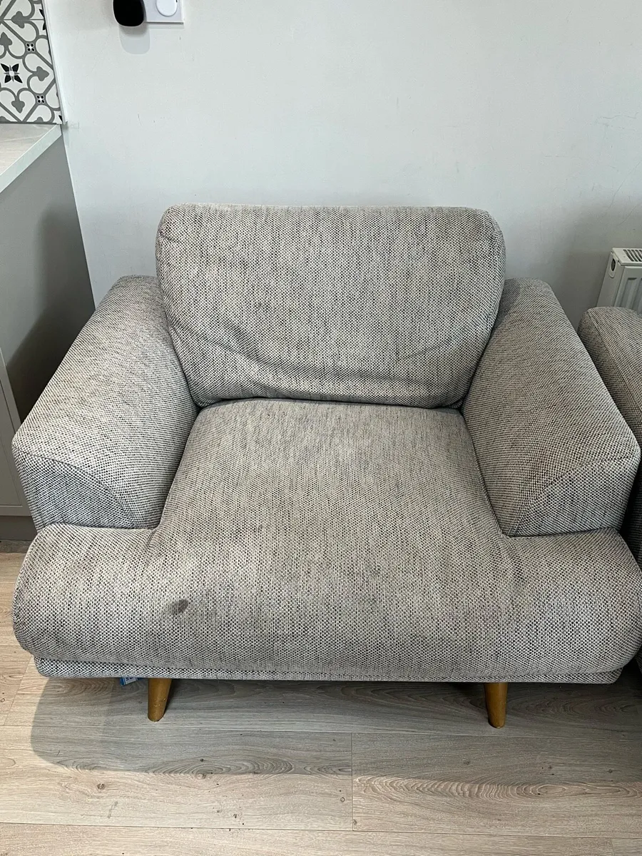 Couch and armchair - Image 1