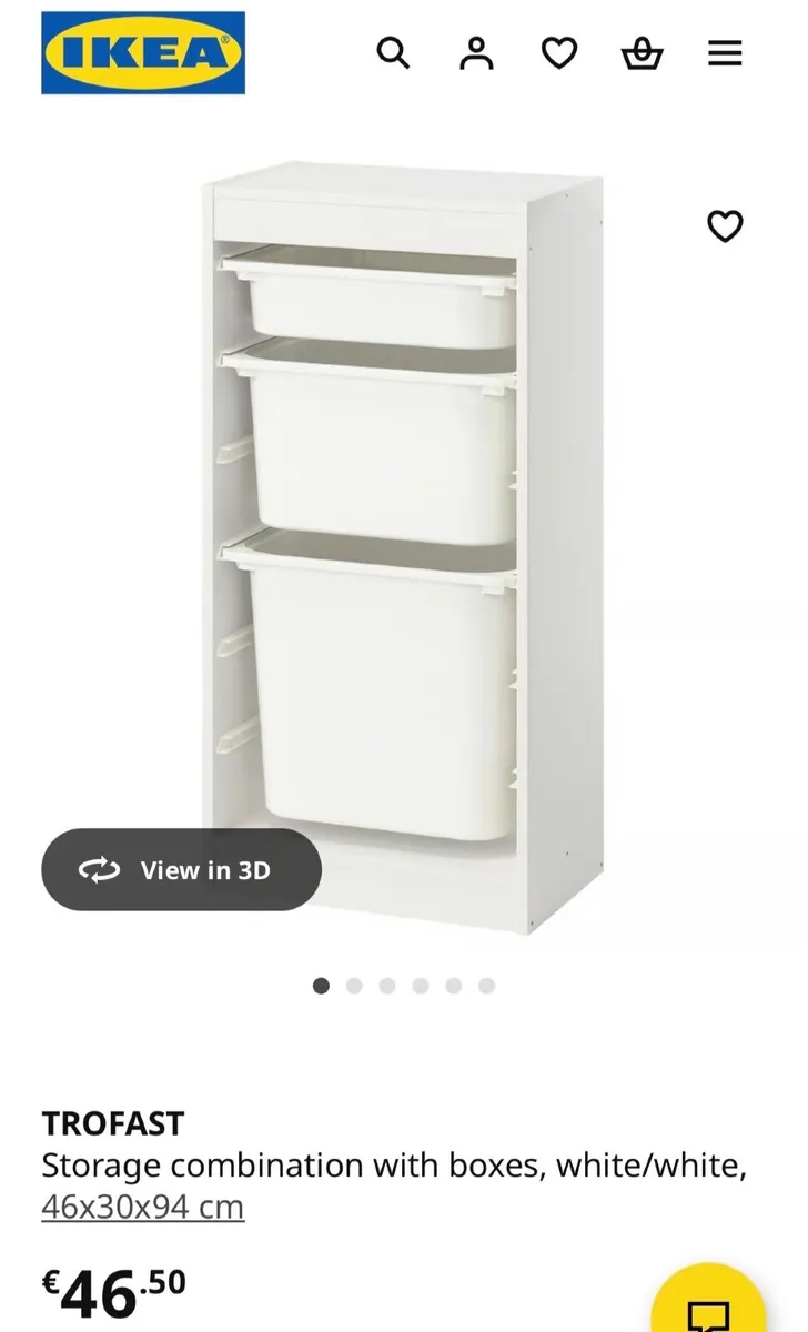 Storage with boxes (IKEA Trofast) - Image 1