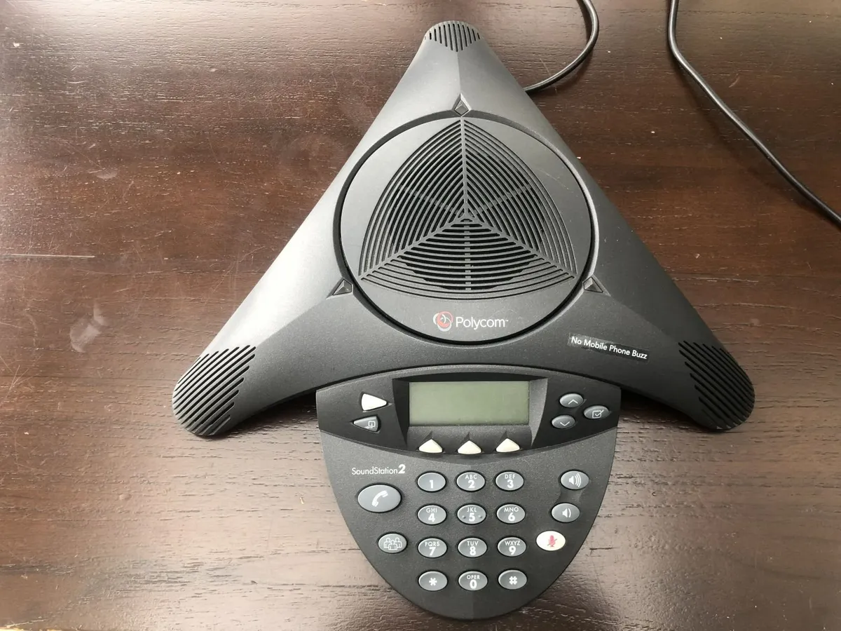 Polycom Conference Phone & Accessories; As New €60 - Image 2