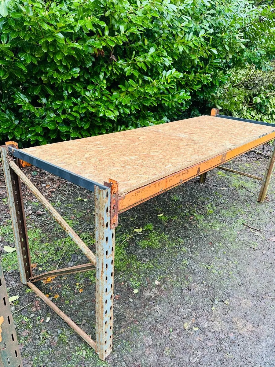 9ft WIDE HEAVY DUTY WORK BENCH - HEAVY DUTY - Image 1