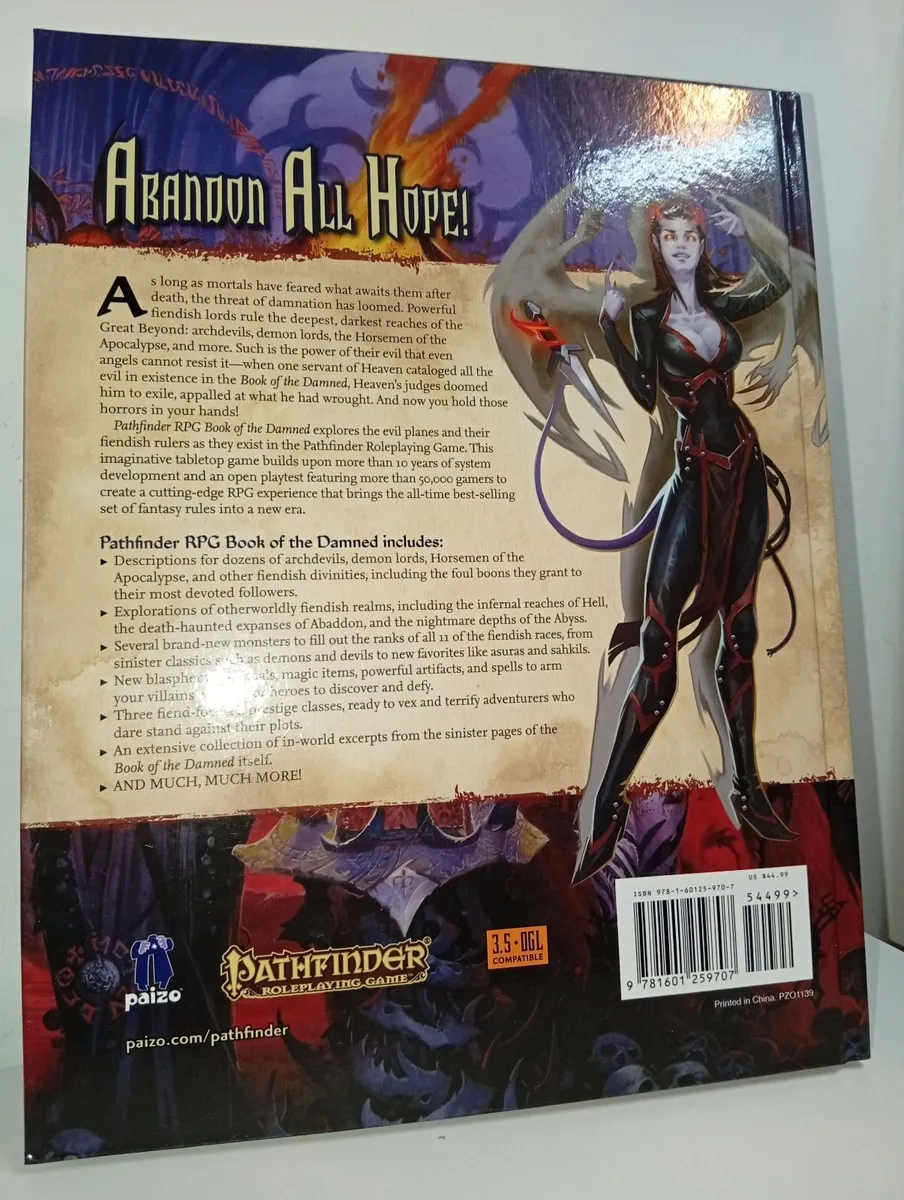 Pathfinder Paizo Rpg Book 2017 James Jacobs 1st e - Image 2