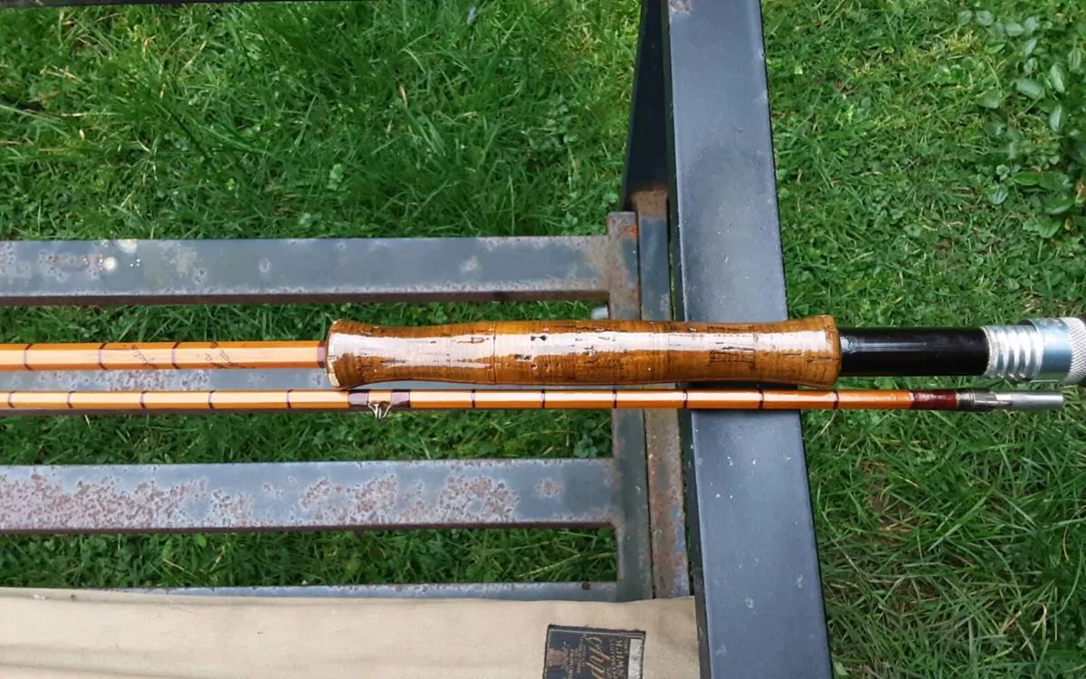 Vintage Hardy split cane rod mint condition! - Image 3