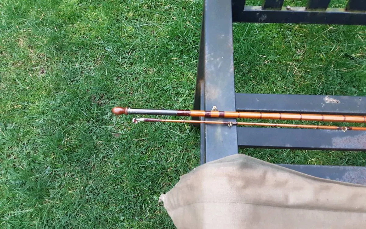 Vintage Hardy split cane rod mint condition! - Image 4