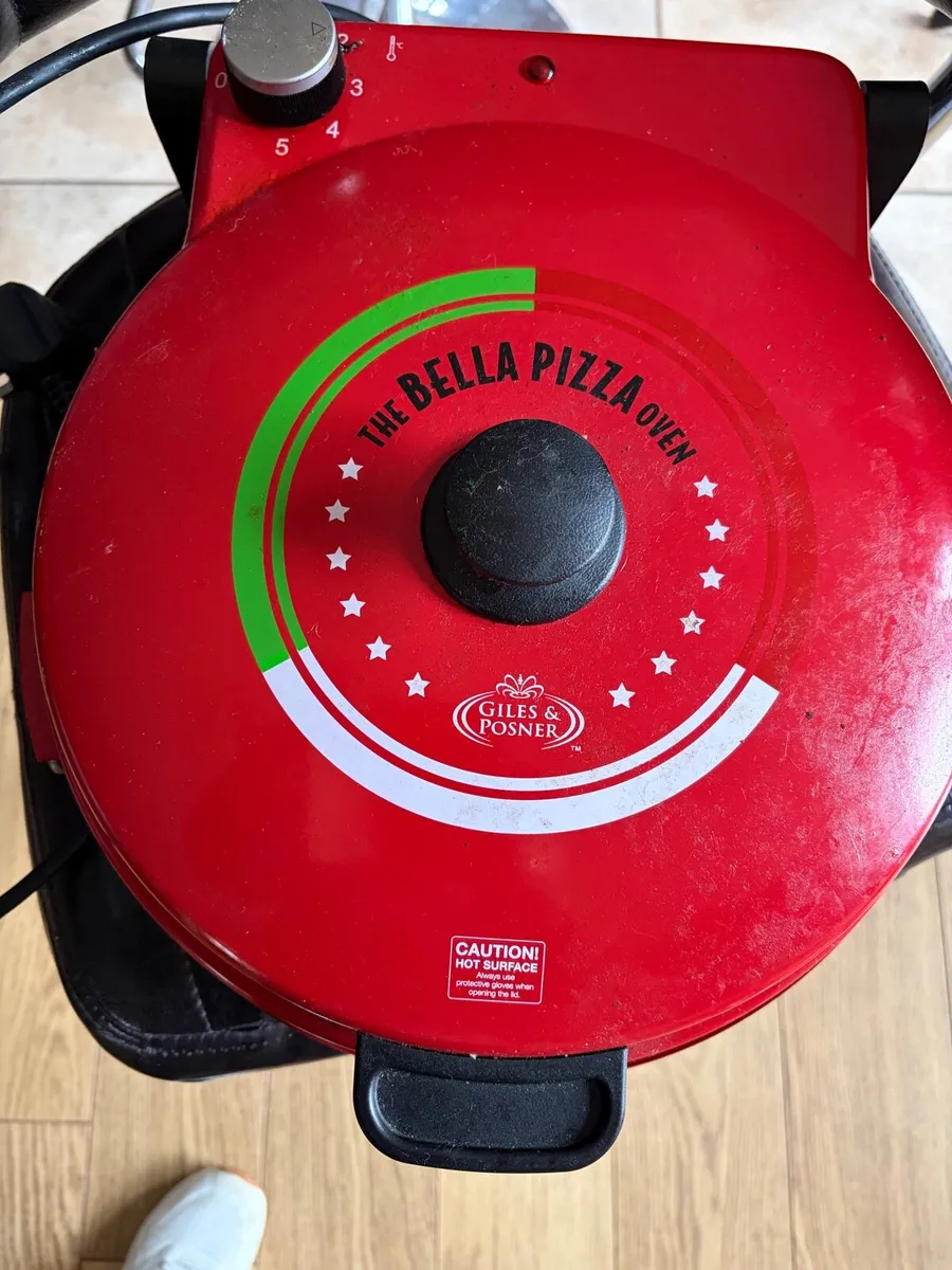 Pizza oven Giles and poster 12” - Image 2