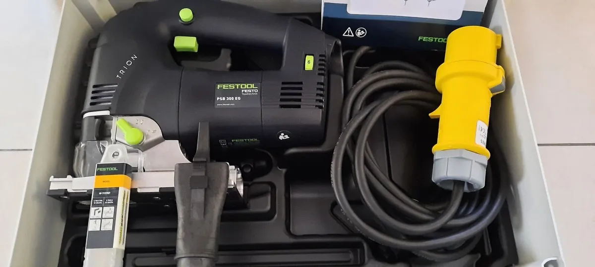 Festool PSB 300 EQ-Plus Pendulum jigsaw 110v - Image 2
