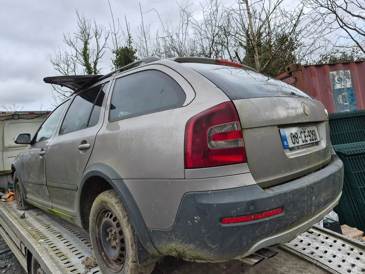 Skoda Octavia scout 4x4 breaking