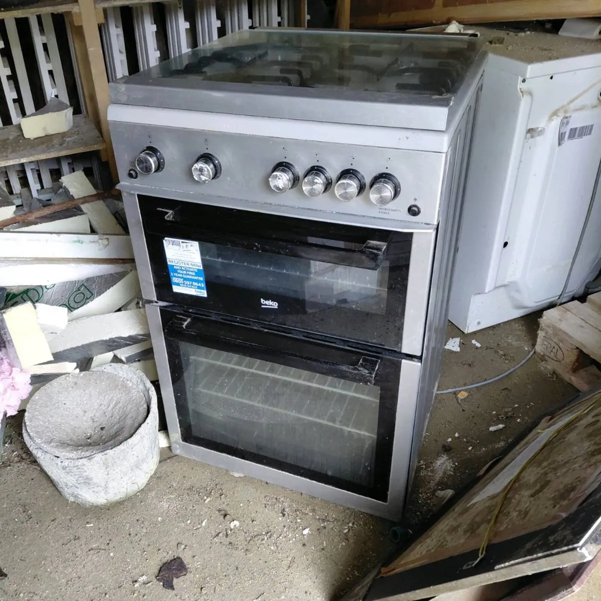Beko gas oven and hob