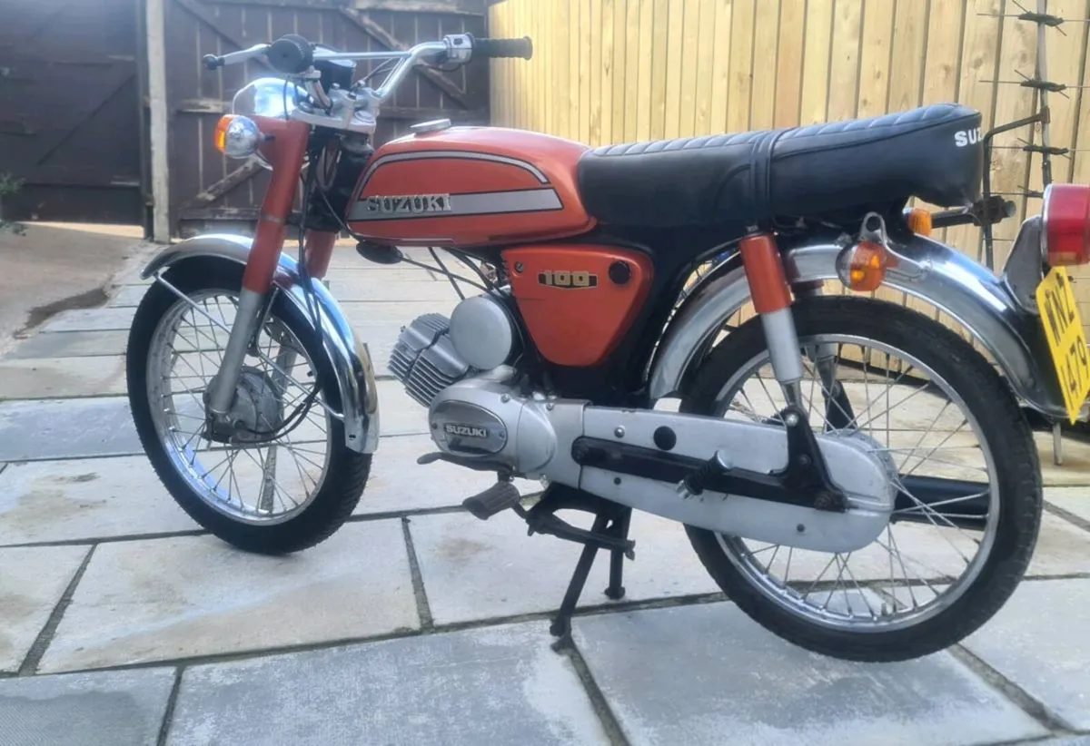 😱1975 suzuki A100 - Image 2