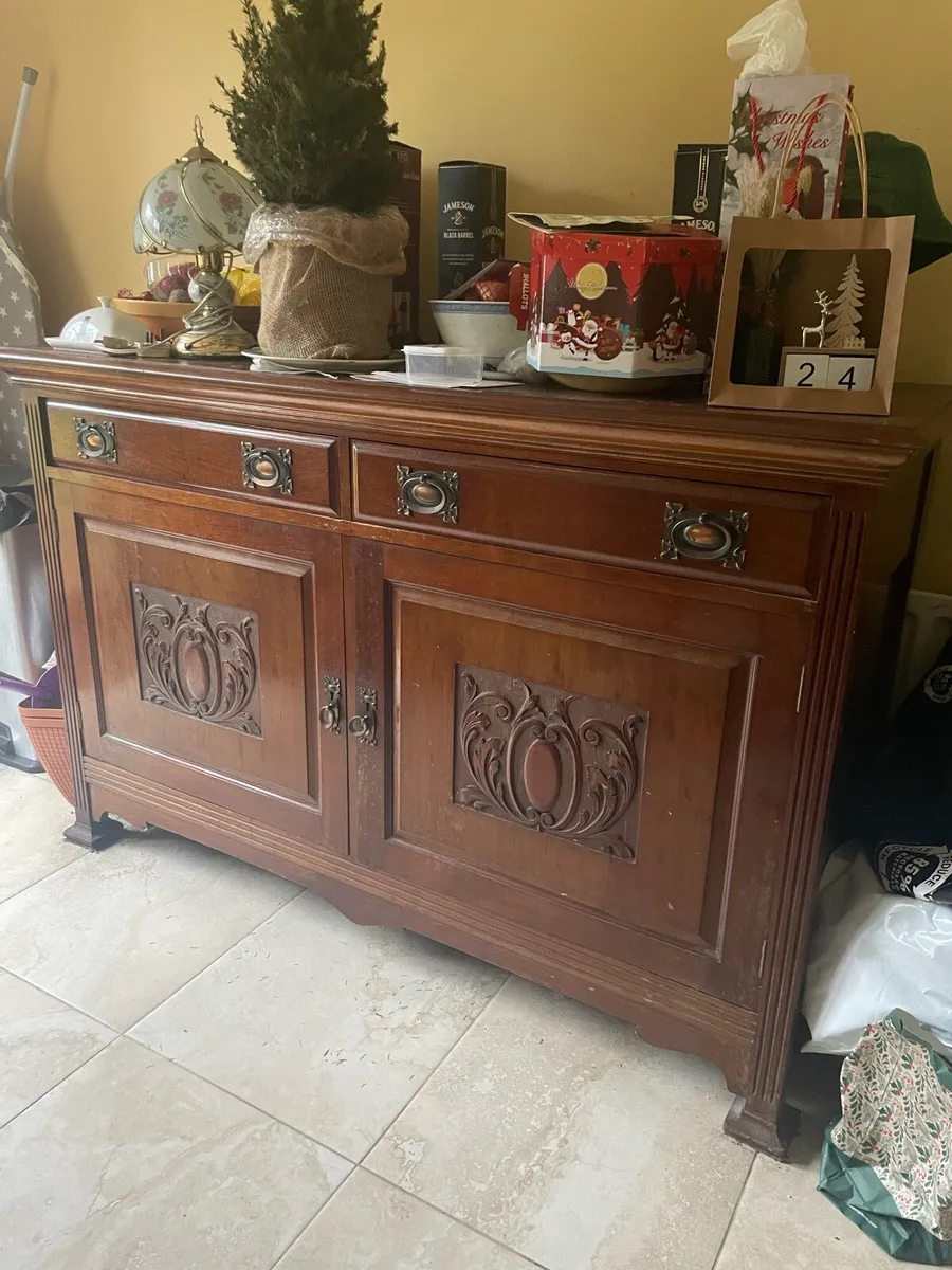 Wooden chest of drawers - Image 2