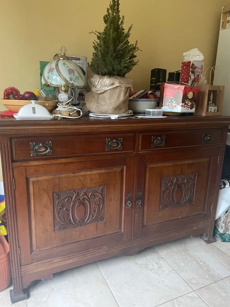 Wooden chest of drawers - Image 3