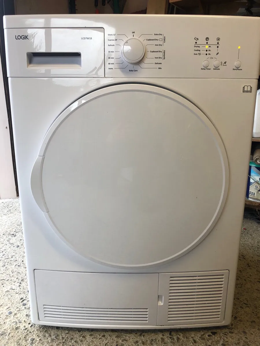 Logic 7kg condenser dryer - Image 1