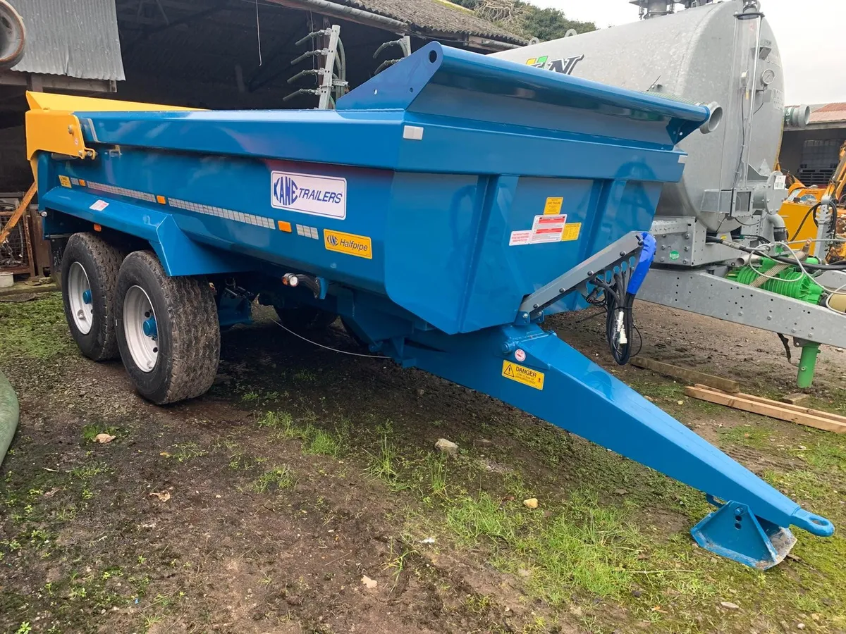 KANE 15T HALF PIPE DUMP TRAILER - Image 1