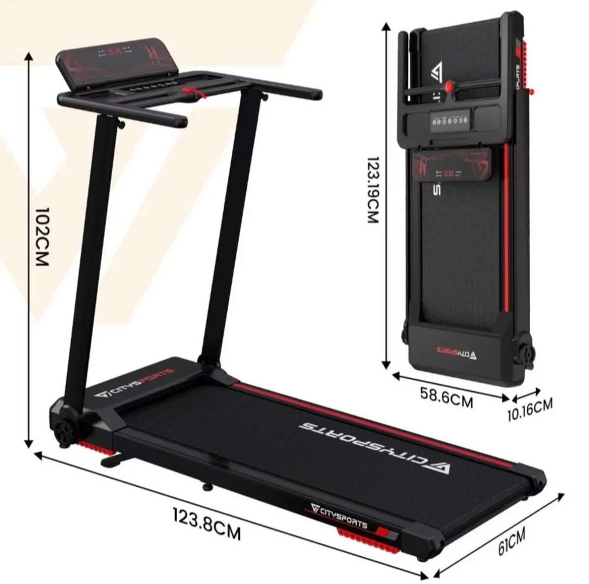 City Sports Foldable Walking Pad - Image 4