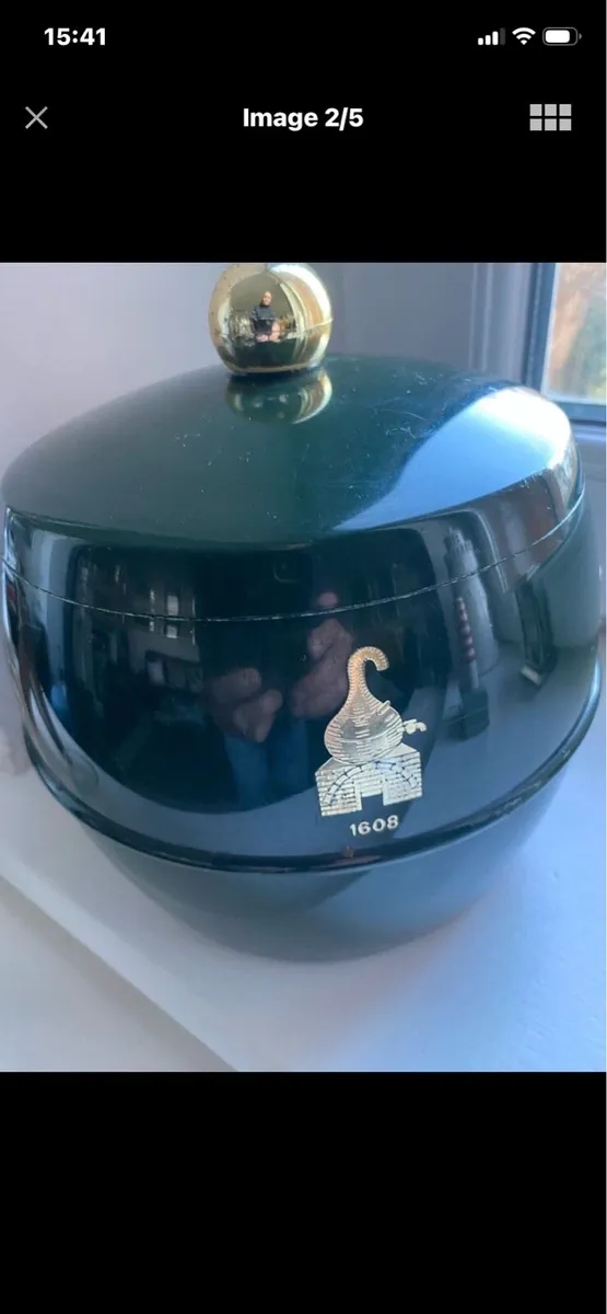 Rare Vintage Bushmills Ice Bucket - Image 2