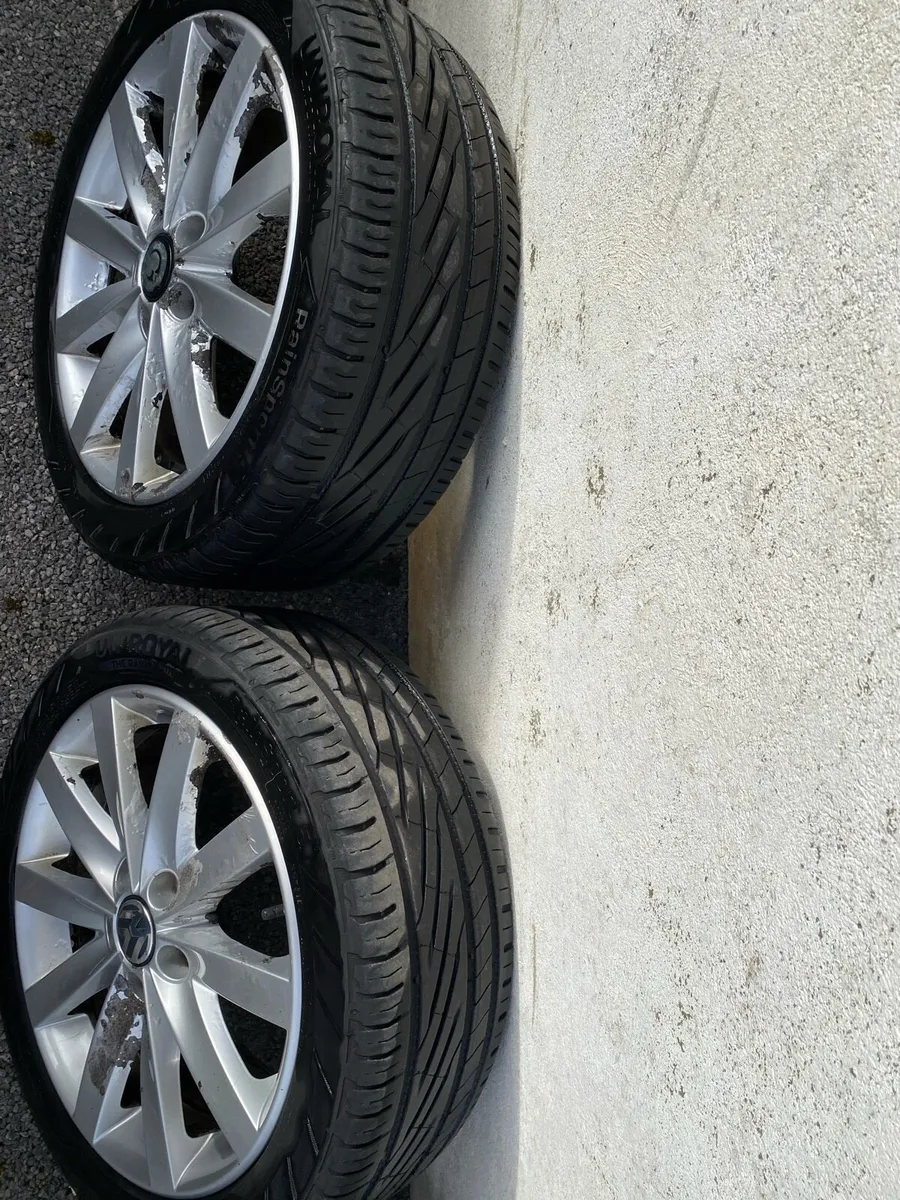 VW 17” alloys and tyres - Image 3