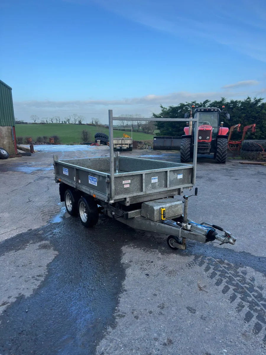 Dale Kane 8ft tipping trailer - Image 1
