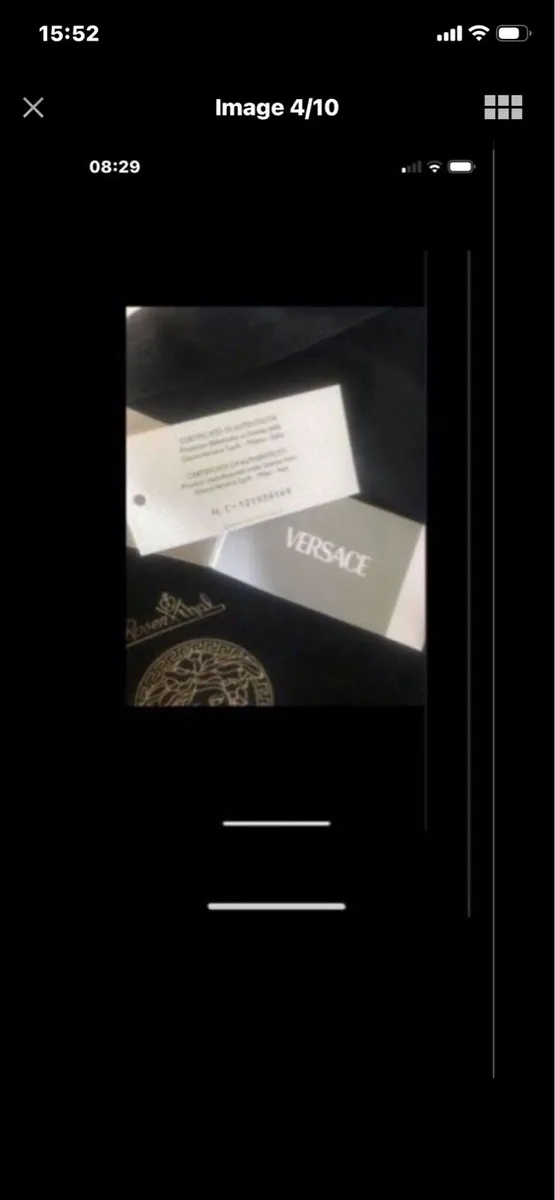 Versace Rosenthal Christmas Glory 2004 Plate - Image 4