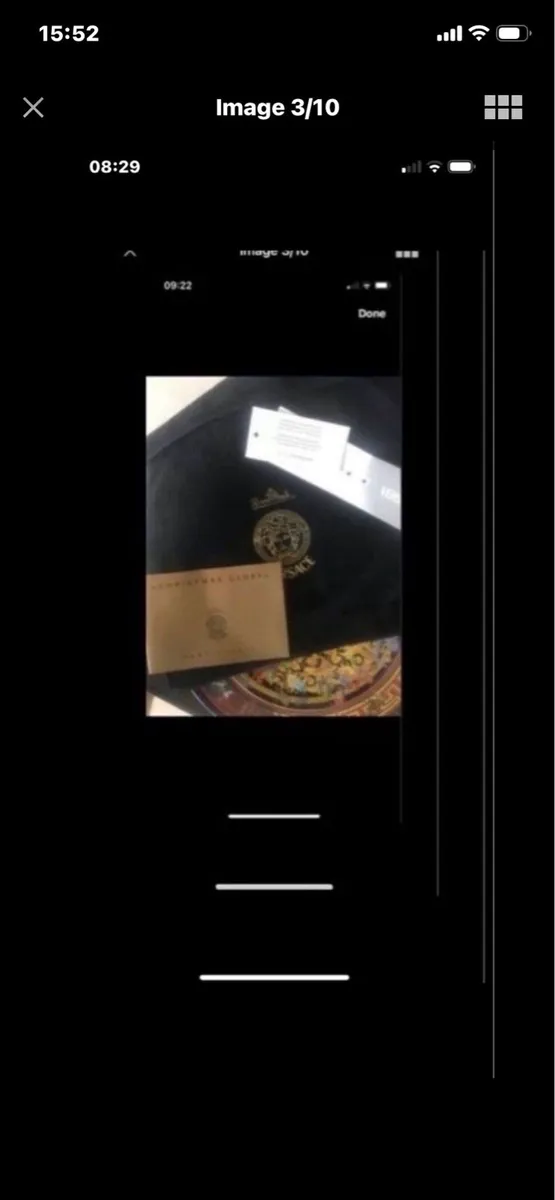 Versace Rosenthal Christmas Glory 2004 Plate - Image 3